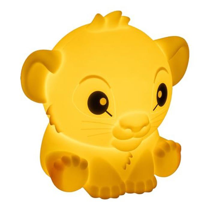 Lampe - Paladone - Simba SquishyGlo - Silicone - Rechargeable - Décoration enfantine