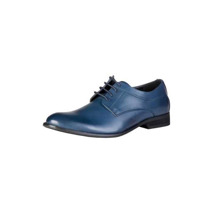 derby bleu homme