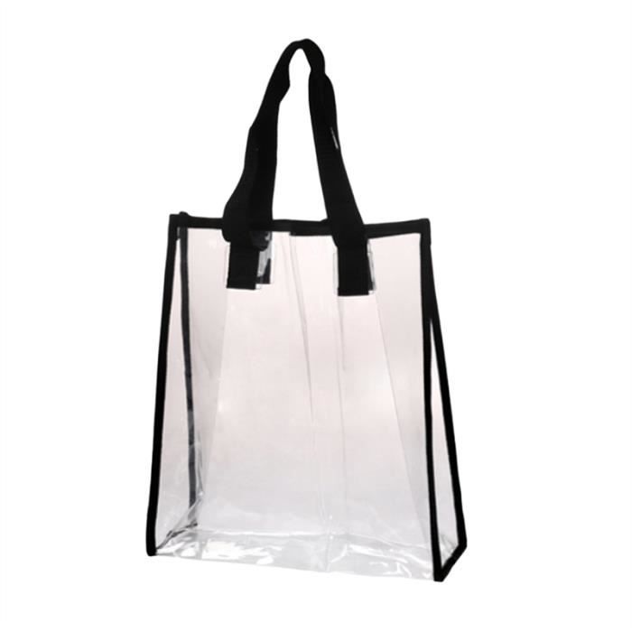 Sac en shop pvc transparent