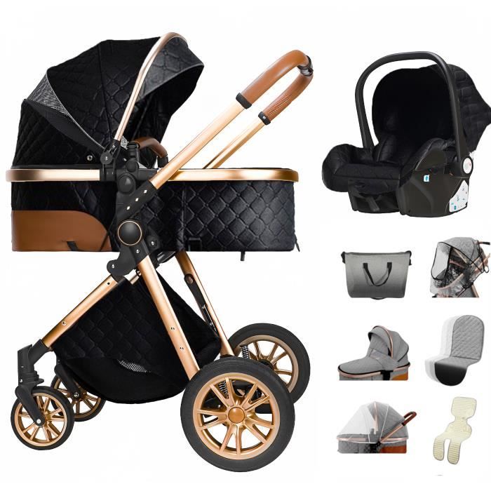 Poussette pour jumeaux bébé 3en1 nacelle siège-auto 3 en 1 poussette duo  KUNERT BOOSTER 3 in 1 (graphite, 3en1) : : Bébé et Puériculture