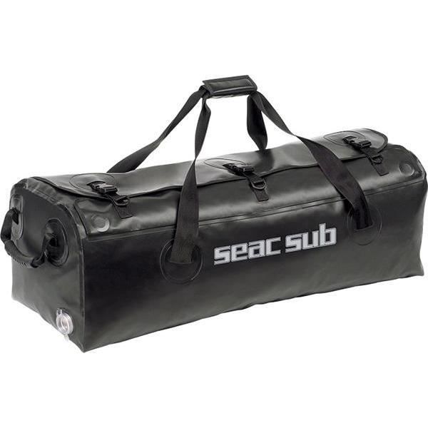 SEAC U-Boot 130 Sac Étanche 130 Litres Plongée Apnée - Parfait Palmes Longues - 95x40x30 Cm