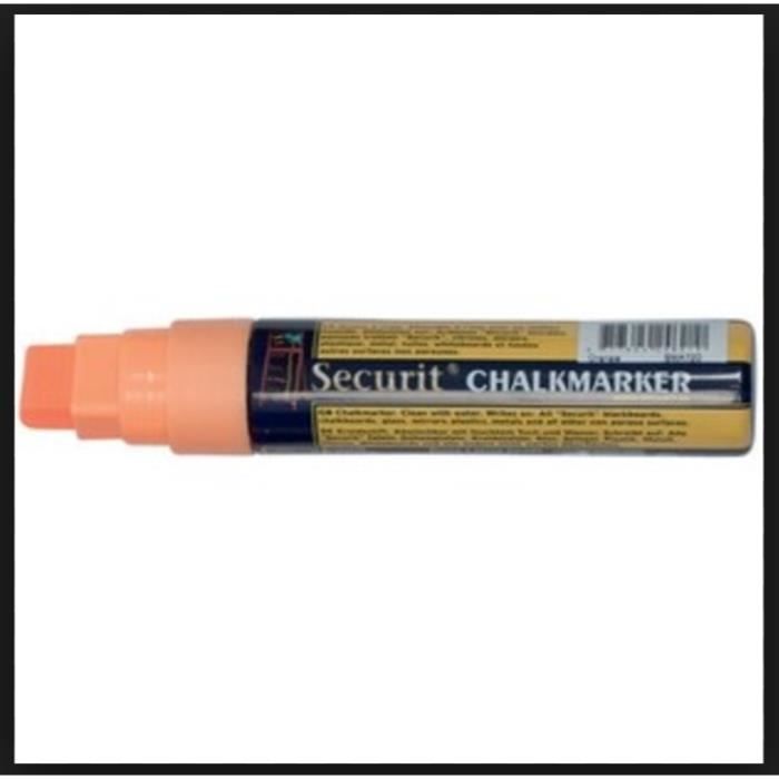 Gros marqueur toutes surfaces Securit Chalkmarker marker craie liquide Chalk \