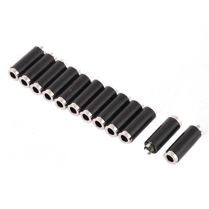 12 Pcs 3 5mm Femelle Souder 3 Poles Prise Ecouteur Prise Jack Stereo Audio Achat Vente Connecteur Industriel 12 Pcs 3 5mm Femelle Souder 3 Cdiscount