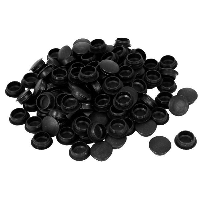 Aopin Lot de 10 capuchons ronds en caoutchouc pour filetage de vis de
