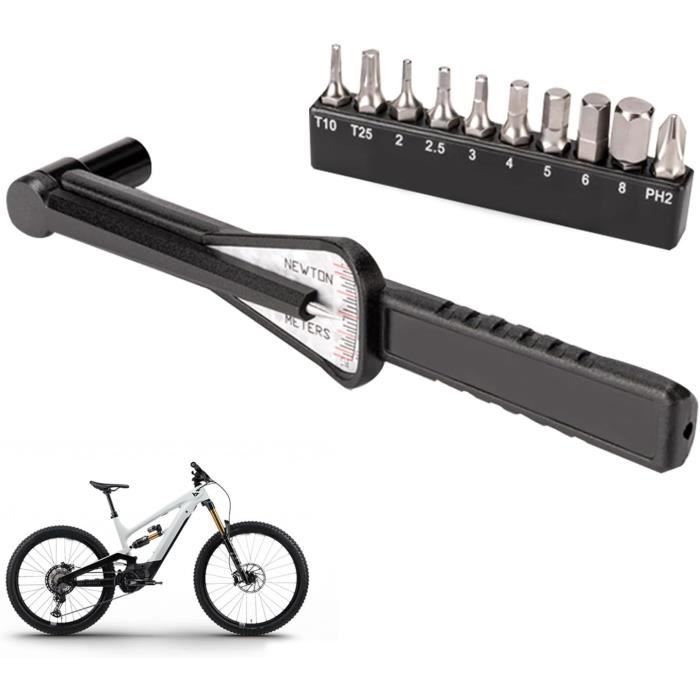 Pompe à Chocs Vélo Haute Pression - 300 PSI - Pour Fourche/Amortisseur/Pneus - Manomètre Intégré