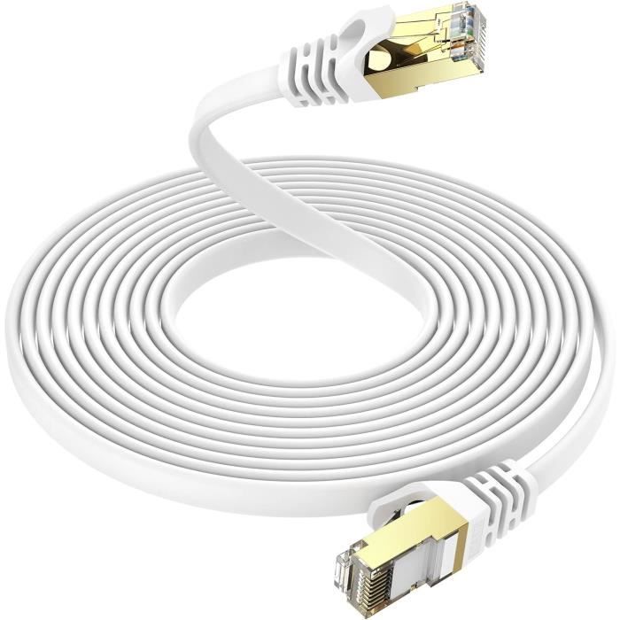 Adaptateur Micro USB Vers RJ45 Ethernet - Haute Vitesse 10/100 Mbps - Pour TV Box, Chromecast, Etc.