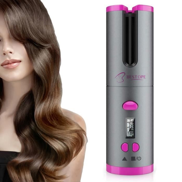 Bestope Fer A Friser Fer A Friser Sans Fil Portable Et Automatique Sans Fil Avec 6 Types De Controle De Temperature Et De Minuterie Cdiscount Electromenager Bestope Fer A Friser Fer A Friser Sans Fil Portable Et Automatique Sans Fil Avec 6 Types De Controle De Temperature Et De Minuterie Cdiscount Electromenager