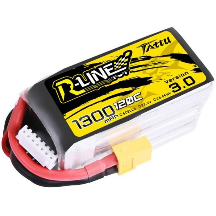 Batterie Lipo Tattu 600mAh 3.7V 30C 1S avec prise Molex Batterie Lipo Tattu 600mAh 3.7V 30C 1S avec prise Molex