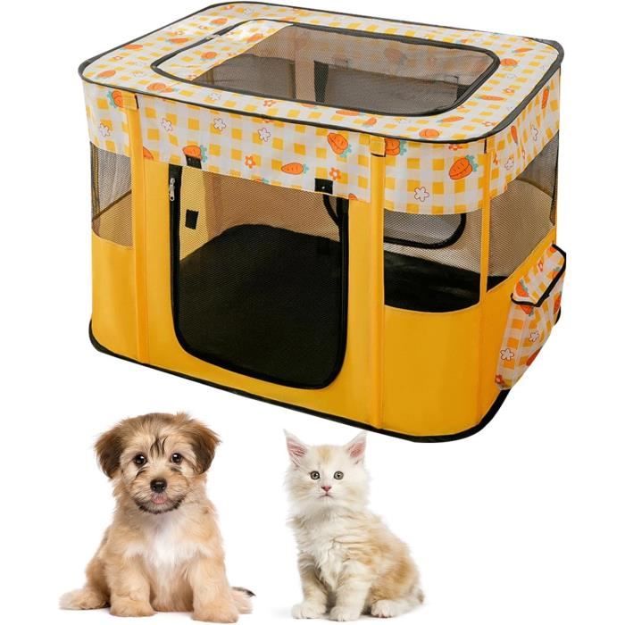Portable Animals Parc Pliable Portable Pour Animal De Compagnie-Chien Avec Bol Pliant ...