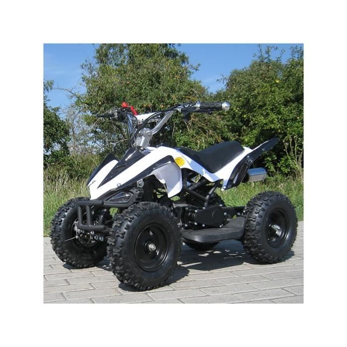 Pocket Quad Python 6' 49cc Blanc - Cdiscount Auto
