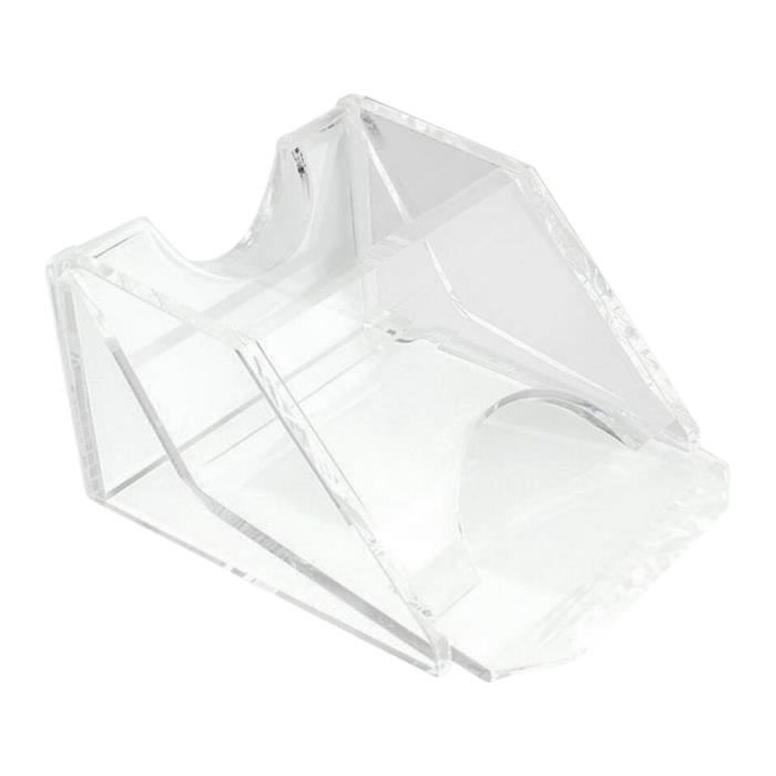 Sabot De Croupier Distributeur Pour Cartes à Jouer Bois D Acajou Systeme A Imgx1200 4908