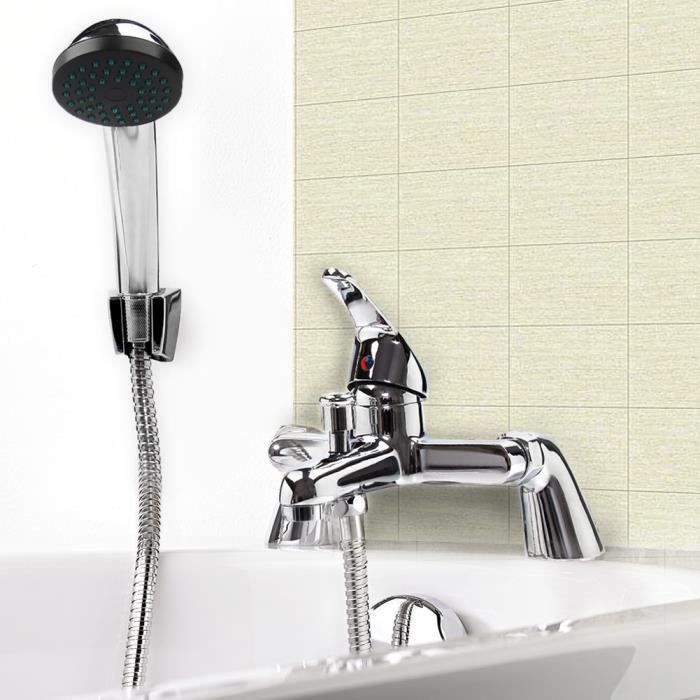 Robinet De Salle De Bain Moderne Avec Douchette En Chrome Taille