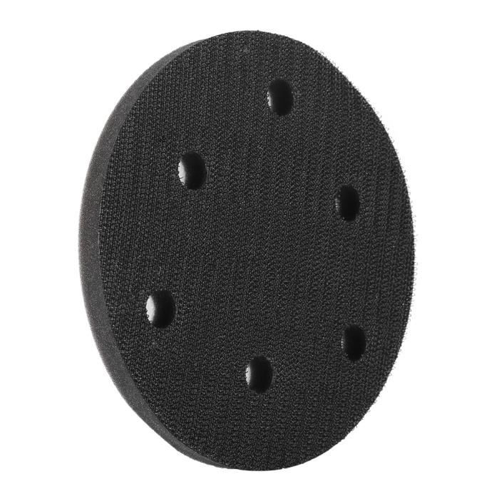 Tampon De Ponçage Velcro 150 Mm Avec 50 Patins - Marque Toolzone (Réf. AT164)