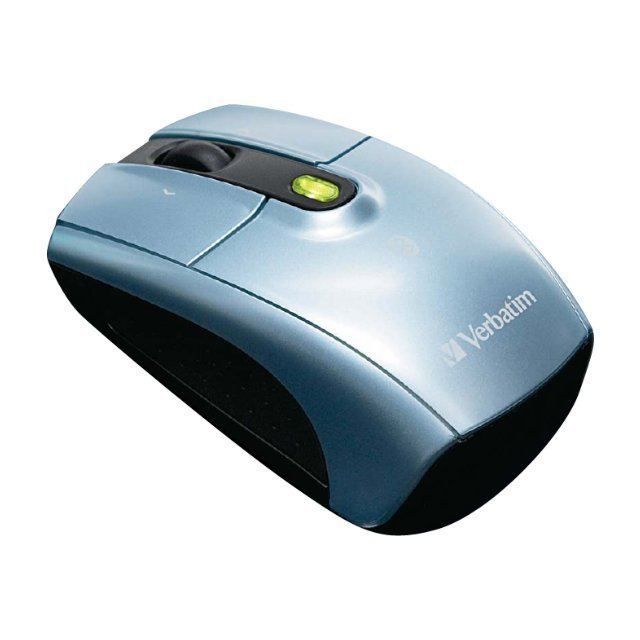 VERBATIM Mini Souris de voyage - Filaire - Optique - 2 Boutons - PC - Rose