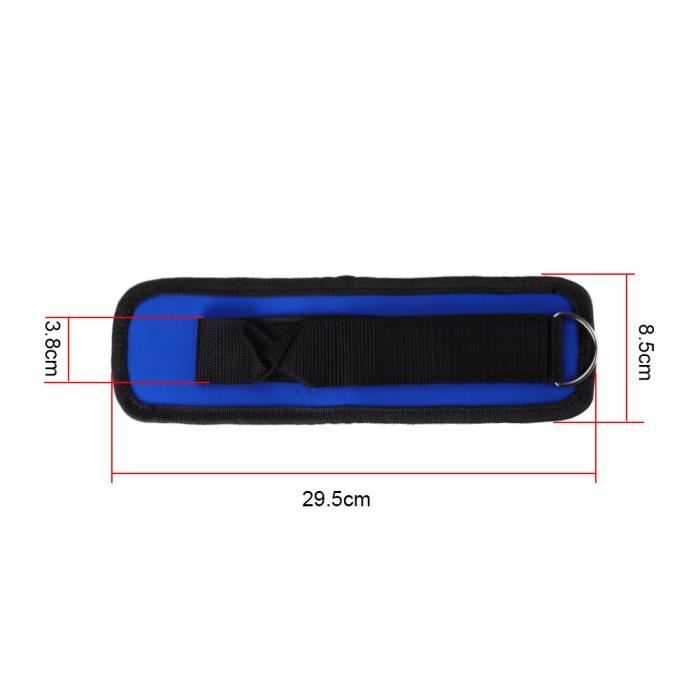 Sangle D’anneau HYPR – Cheville/cuisse – Rembourrée – Pour Poulie, Lifting, Câble – Gym Crossfit