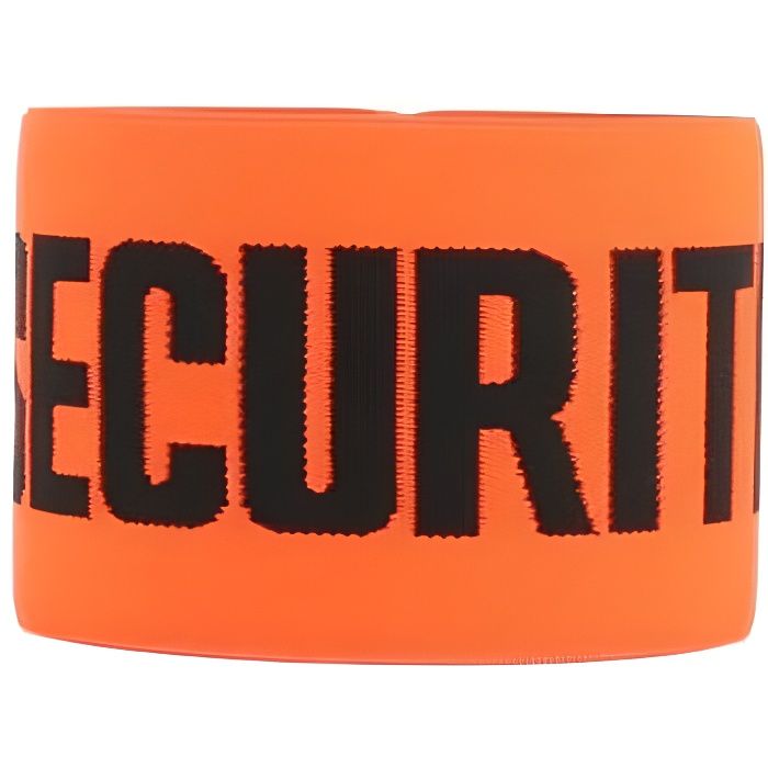 Brassard SECURITE élastique - VVS Orange - Cdiscount Sport