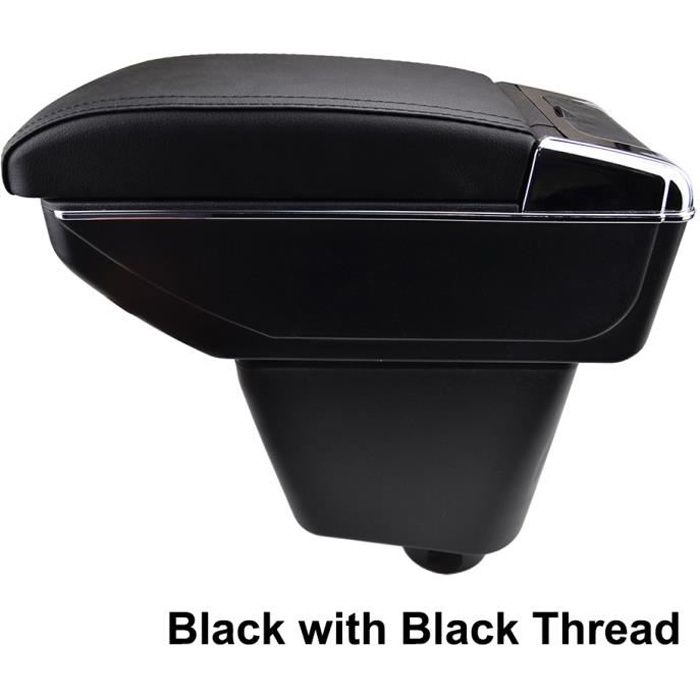 Garniture D'Accoudoir Console Centrale Pour BMW Série 5 F10 F11 F18 (2010-2017) - Cuir Et ABS - Installation Directe