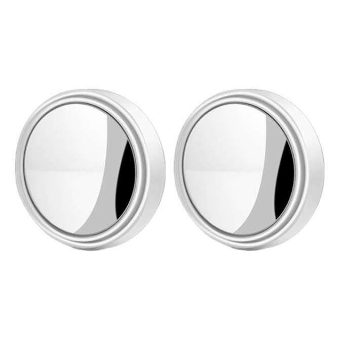 OPI02596-MIROIR DE SORTIE,Rétroviseur de voiture convexe HD 360 degrés, Angle mort réglable, pour le stationnement