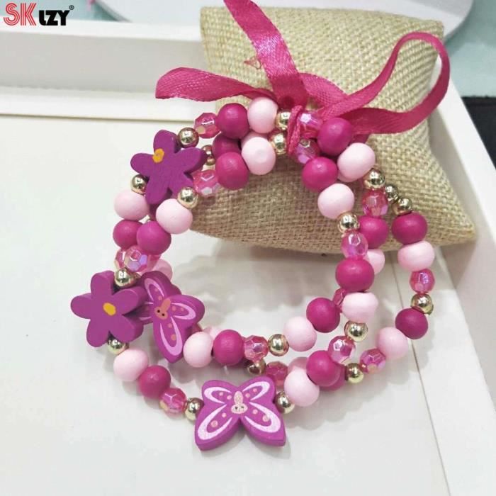 Bracelet Pendentif Kuromi Pour Enfants - Cadeau Fille Dessin Animé Ajustable