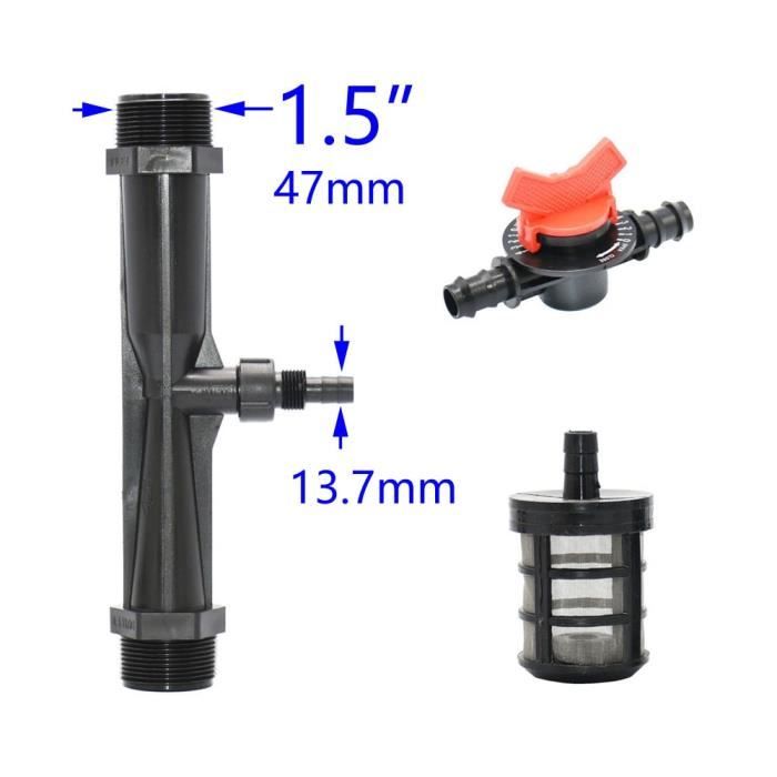 Kit De Fertilisation Venturi Avec Filetage Extérieur, Injecteur