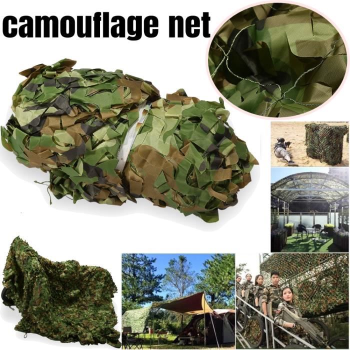 Jungle Filet de Forêt hide militaire Camouflage net 3mx3m Chasse Camping