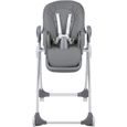 BEBECONFORT Looky Chaise haute bébé, évolutive multi-positions, De 6 mois à 3 ans (15kg),Warm gray-1