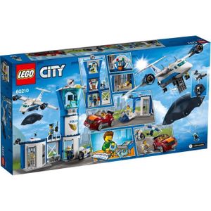 ASSEMBLAGE CONSTRUCTION LEGO® City 60210 La base aérienne de la police-Jeu ASSEMBLAGE CONSTRUCTION LEGO® City 60210 La base aérienne de la police-Jeu