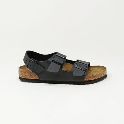 Sandales Homme BIRKENSTOCK BIRK MILANO BF NOIR Double sangle
