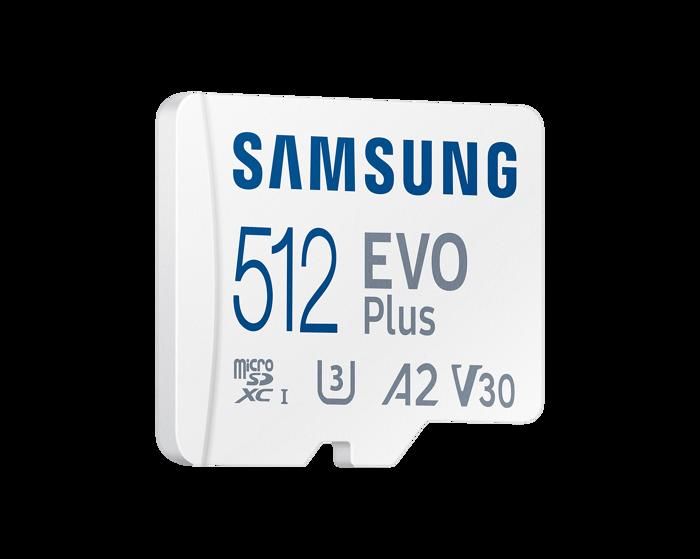 Samsung Evo Plus Carte microSD SDXC 512 Go UHS I V30 A2 Application jusqu a 160MB s nouvelle arrivee 2024 Cdiscount Appareil Photo