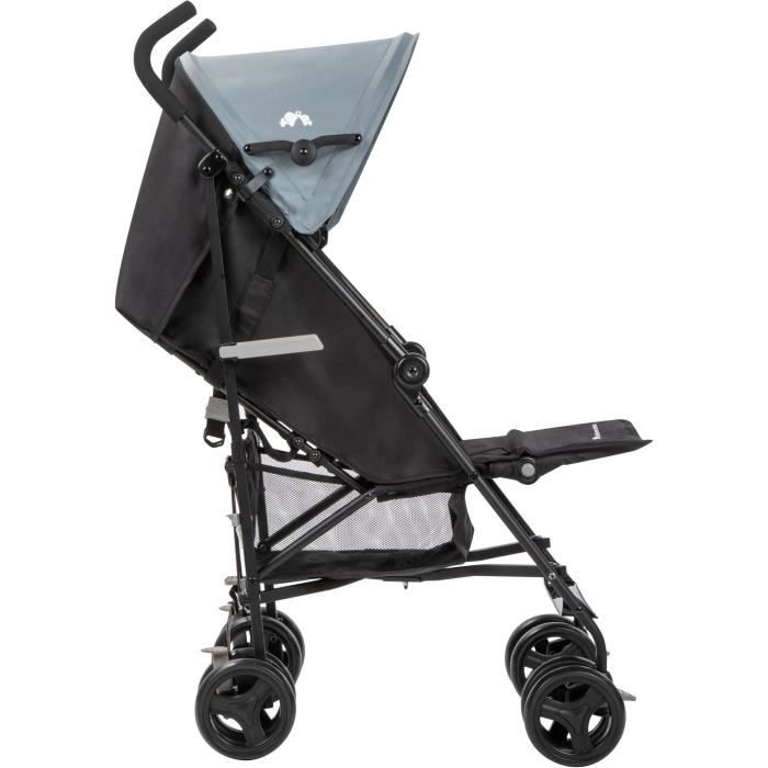 Poussette Canne - BEBE2LUXE - PIKO - Ultra Compacte - Cabine Avion - Noir -  Cdiscount Puériculture & Eveil bébé