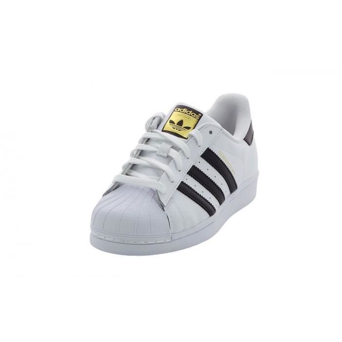 adidas Originals Chaussures Superstar - Blanc/Noir Femme