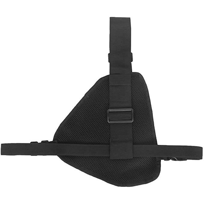 GAESHOW Sac De Poitrine Walkie-Talkie Nylon Réglable - Holster Radio Bidirectionnelle Streetwear