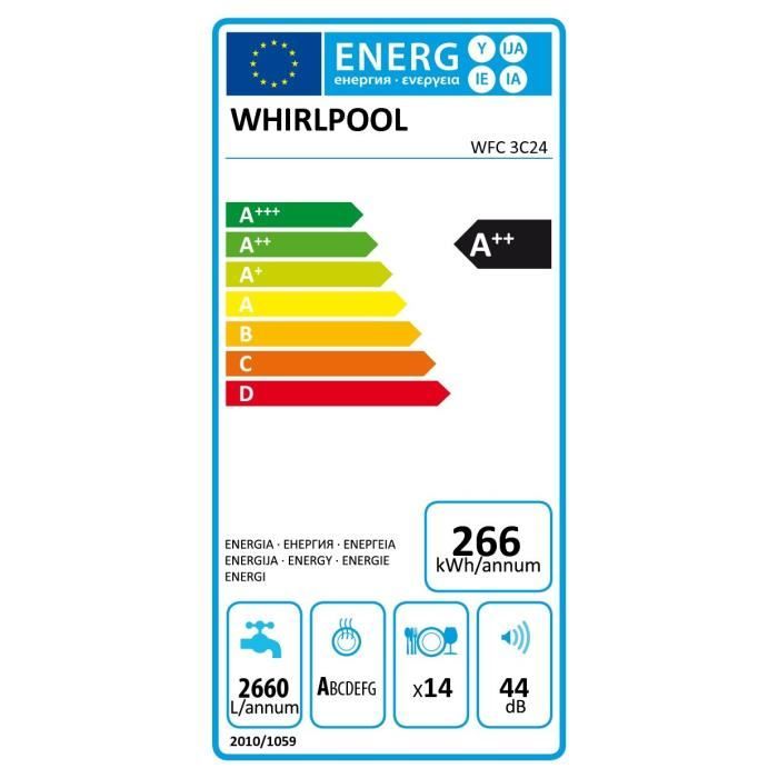 Whirlpool wfc3c24p clearance
