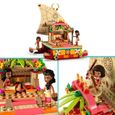 LEGO® Disney Princesse 43210 Le Bateau d’Exploration de Vaiana, Jouet avec Dauphin, Mini-Poupée-2