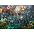 Ravensburger - Puzzle 9000 pièces - La forêt magique des dragons-2