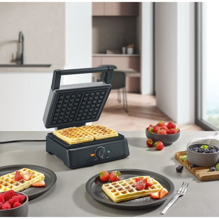 Gaufrier Cuisine KitchenCraft Antiadhésif Pour Cuisinière - Gaufres Faciles Et Croustillantes Sans Électricité