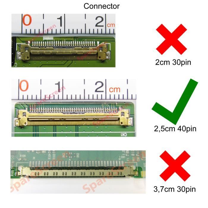 Toshiba Satellite L775-11n LCD Display Dalle Ecran 17.3