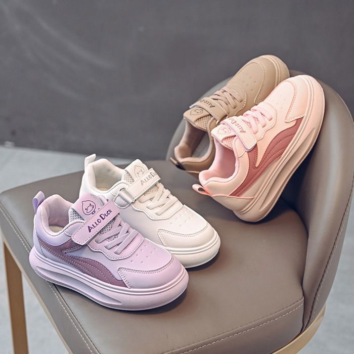 Espadrille enfant corail en éponge
