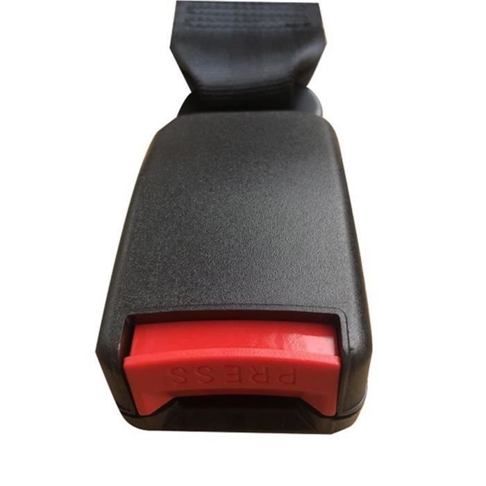 Rallonge de ceinture de sécurité rigide de 17,8 cm (irrégulière, type B :  largeur de la languette en métal de 2,5 cm) – Certifié de sécurité E-Mark –