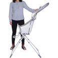 BEBECONFORT Kanji Chaise haute bébé, ultra compacte et pliable, De 6 mois à 3 ans (15kg), Warm grey-3