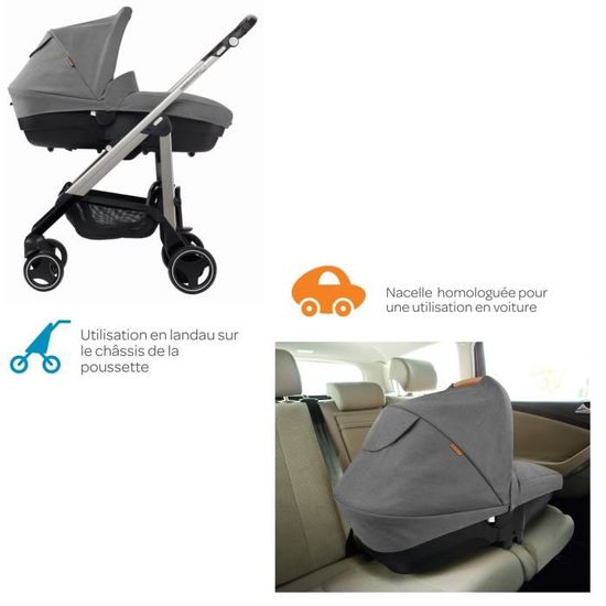 Bebe Confort Nacelle Amber Securite Auto Groupe 0 Earth Brown Achat Vente Nacelle Bebe Confort Nacelle Amber Eb Cdiscount