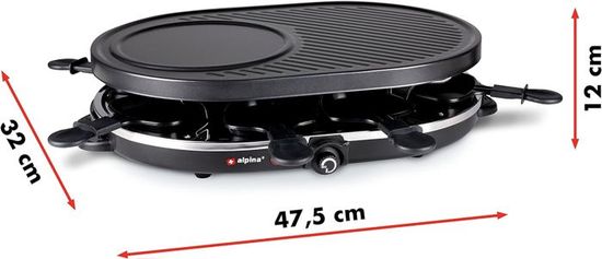 Russell hobbs appareil raclette multifonction 1200w 8 personnes - Cdiscount