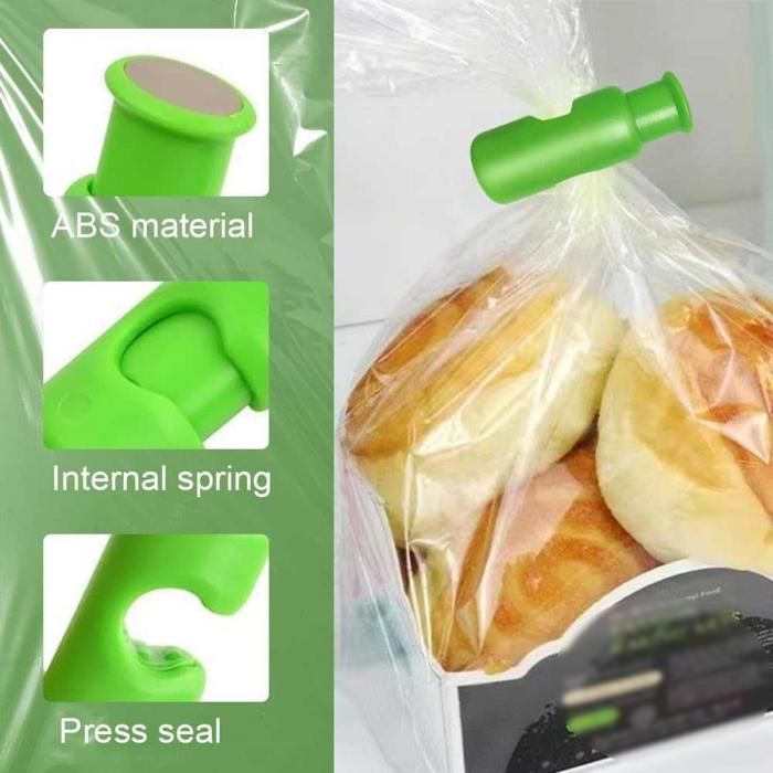 Pinces pour Sacs,Pinces pour Chips, Pinces pour Aliments, Pinces pour Sacs d'épicerie réutilisables, Pinces pour Fermeture de Pain - Maison