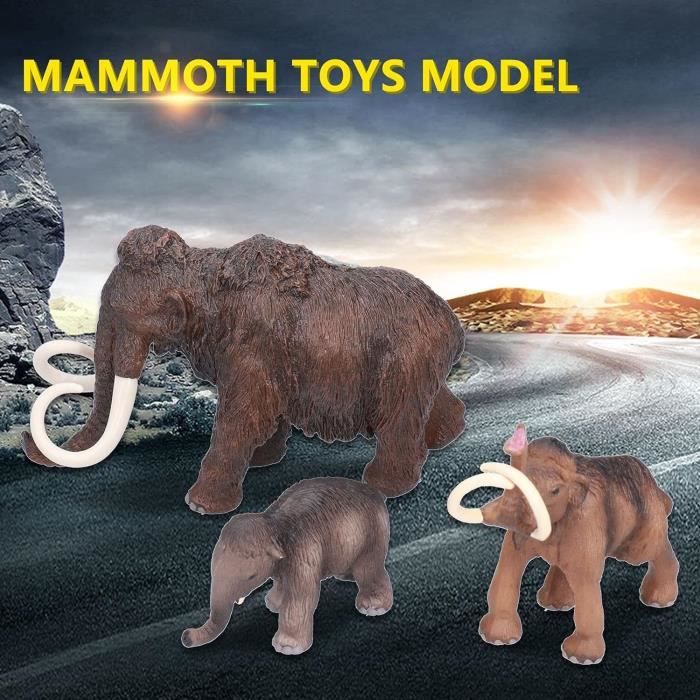 Figurine Géante Mammouth L'Âge De Glace - Manny En Caoutchouc Souple, 76cm, Pour Enfant 3+