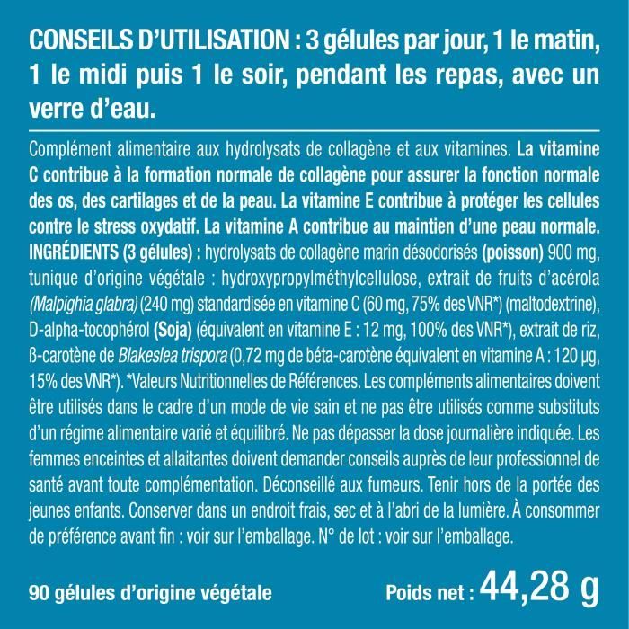 Collagène Marin - Complément Alimentaire Pour Peau, Os Et Articulations - 100% Français