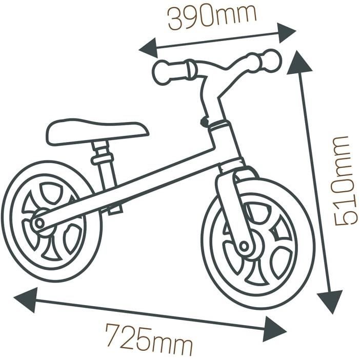 Draisienne - SMOBY - First Bike - Ultra légère - Réglable - Mixte ...