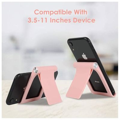 Support De Téléphone Multi-Angle Réglable Pour IPhone 16 15 14 13 12 11 Pro Max XS XR 8 Plus 6 7 Samsung Galaxy,Rose - Téléphonie