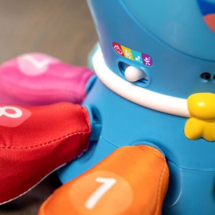 Baby Phone Le téléphone à comptines et berçeuses Jouet d'éveil Musical intera