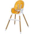 BEBECONFORT AVISTA Chaise haute évolutive, Dès 6 mois jusqu' à 6 ans (30 kg), se transforme en petite chaise enfant, Terrazzo-5