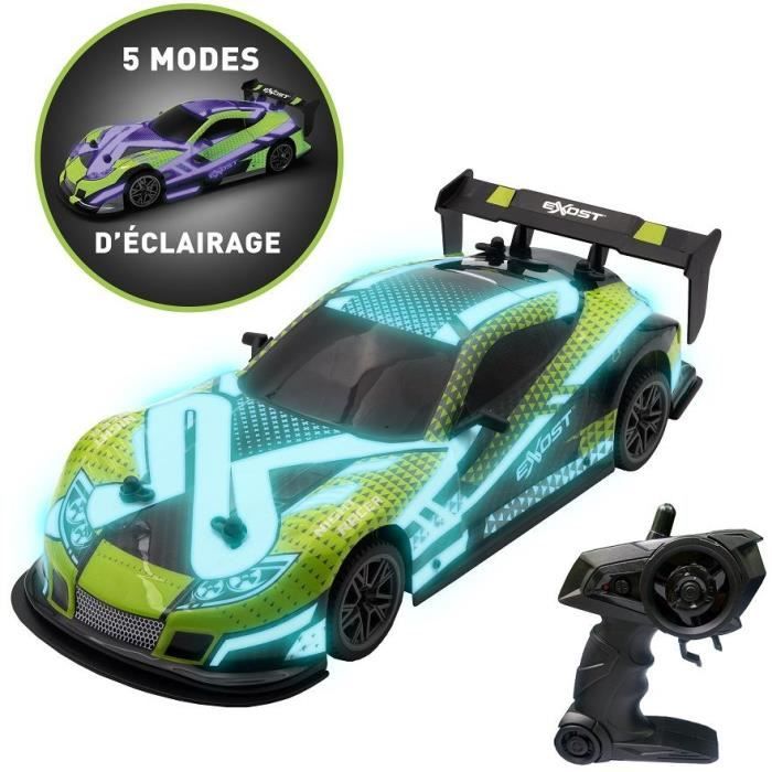 Exost Télécommandée-Xmoke 2,4Ghz-Voiture de Course avec Réservoir de